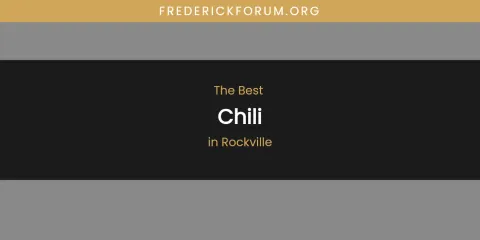 Rockville's Best Chili